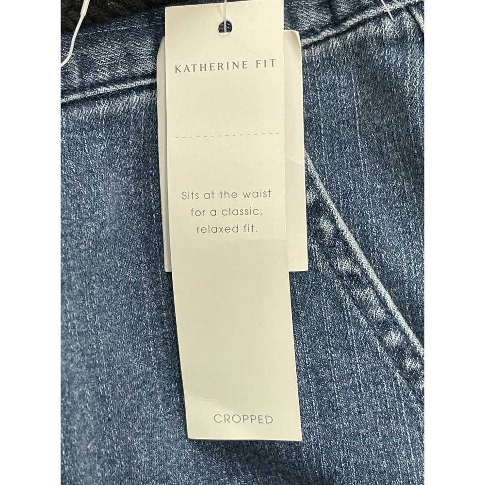 Charter Club Katherine Fit Jeans Pants Size 6 Blue Cropped Length NWT - Picture 6 of 6